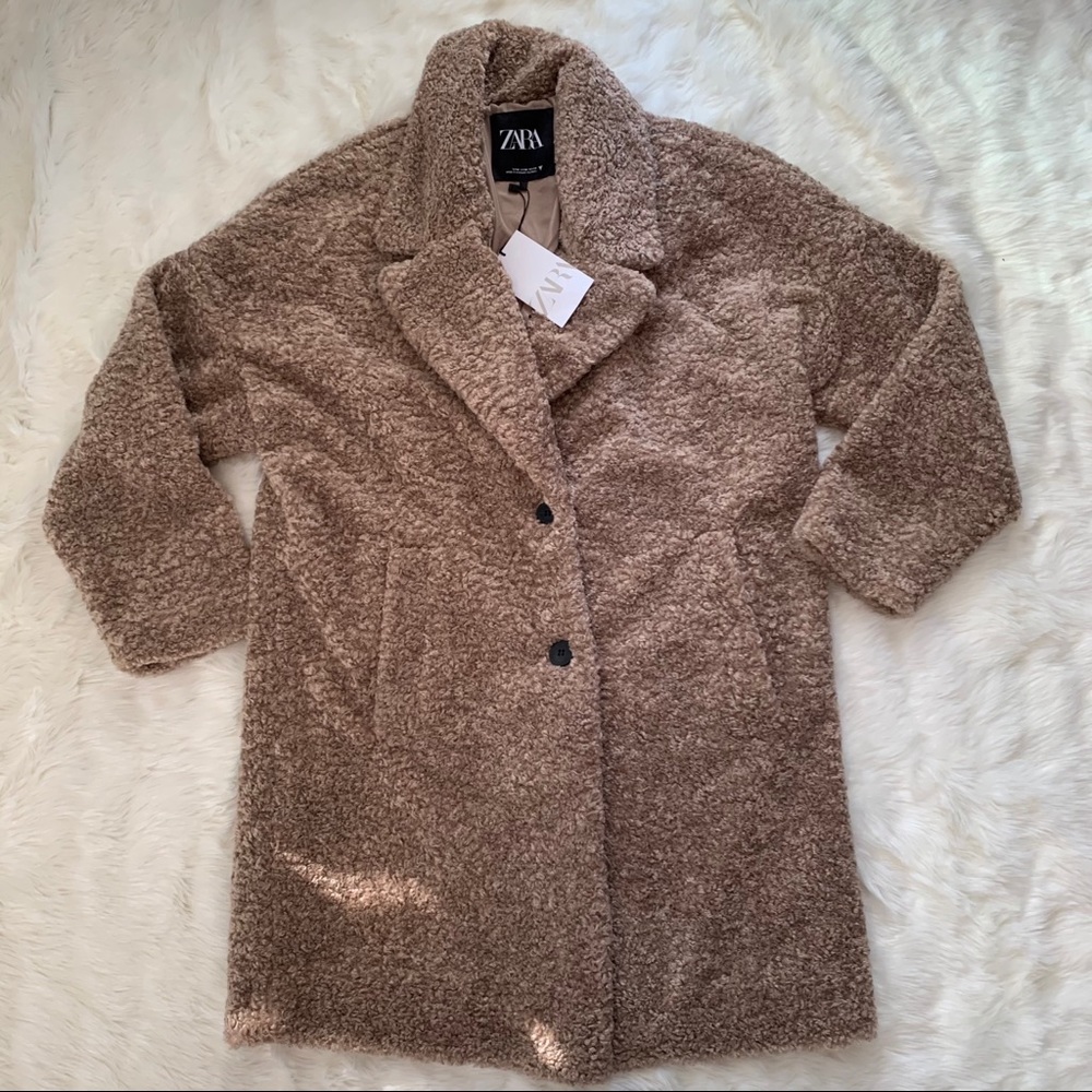Zara oversized teddy coat - Picture 8 of 12